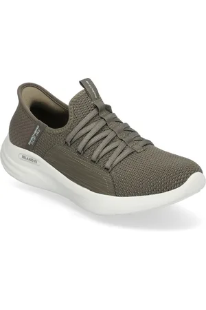 Skechers Women Relaxed Fit Sport Ballet Chic Matalavartiset Sneakerit Tennarit Khaki Green
