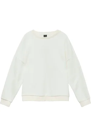 VERO MODA Vmpernille Bea Ls Sweat Box Jrs Tops Sweat-shirts & Hoodies Sweat-shirts White