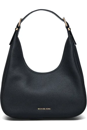 Michael Kors Sm Hobo Shldr Bags Top Handle Bags Black