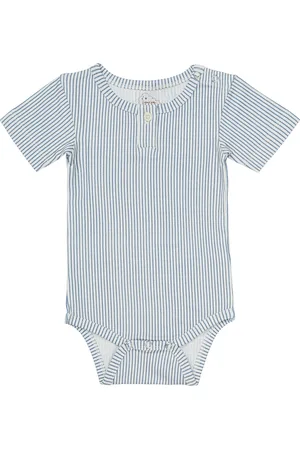 Cam Cam Copenhagen Short Sleeved Body Elliot Bodies Short-sleeved Blue
