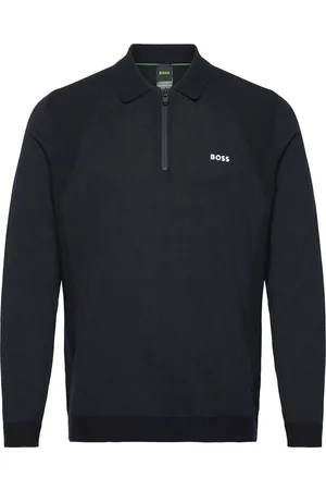 HUGO BOSS Momentum_Lite_Pl24 Sport Sport Clothing Sport Sweat-shirts & Hoodies Sport Knitwear Black