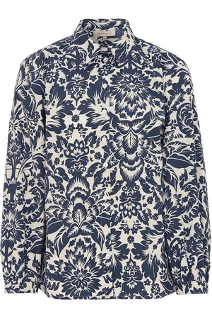 Newhouse Karla Medallion Shirtblouse Tops Shirts Long-sleeved Multi/patterned