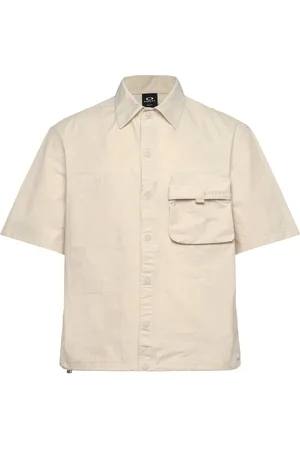 Oakley Reserve Pocket Shirt Sport Sport Clothing Sport Tops Sport Shirts Beige