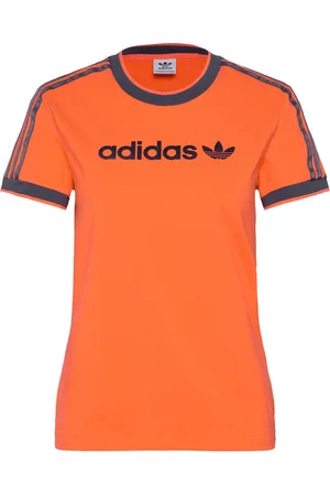 adidas Linear Cali Tee Sport Women Sport Clothing Sports Tops & T-shirts Sport T-shirts Orange