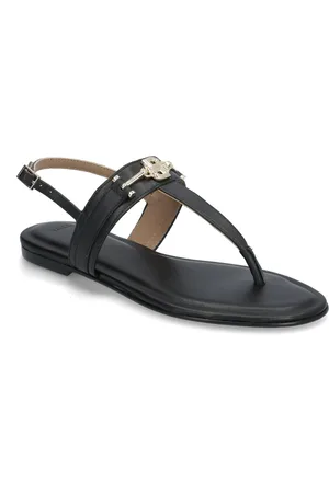 HUGO BOSS Emberlyn_Thng10_Vchb Shoes Sandals Flat Sandals Black