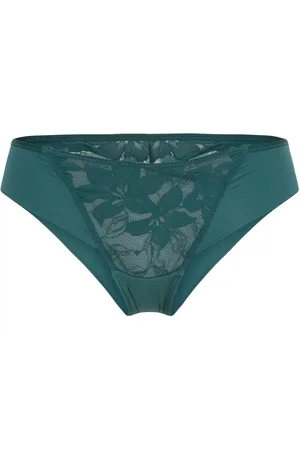 Hunkemöller Lana Braz R Lingerie Panties Brazilian Panties Green