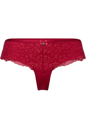 Hunkemöller Marine Brazilian Lingerie Panties Brazilian Panties Red