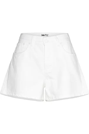 Lois Sandra-C Otawa White Bottoms Shorts Denim Shorts White