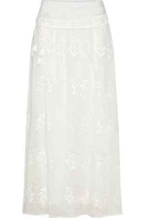 Munthe Uline Skirts Maxi Skirts White