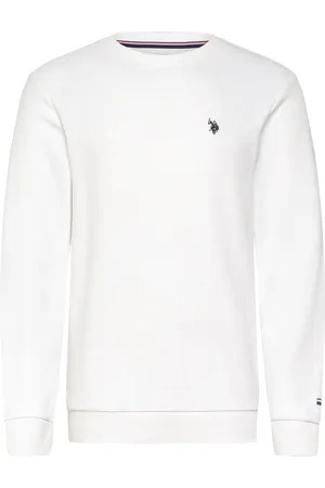 U.S. Polo Assn. Malo Pi Uspa M Sweat Tops Sweat-shirts & Hoodies Sweat-shirts White