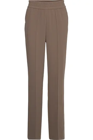 Stylein Barnet Trousers Bottoms Trousers Slim Fit Trousers Beige