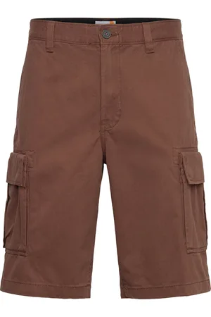 Timberland Twill Cargo Short Bottoms Shorts Cargo Shorts Brown