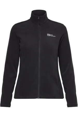 Jack Wolfskin Taunus Fz W Sport Sweat-shirts & Hoodies Fleeces & Midlayers Black