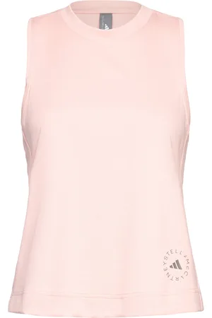 adidas Asmc Logo Tk Tops T-shirts & Tops Sleeveless Pink