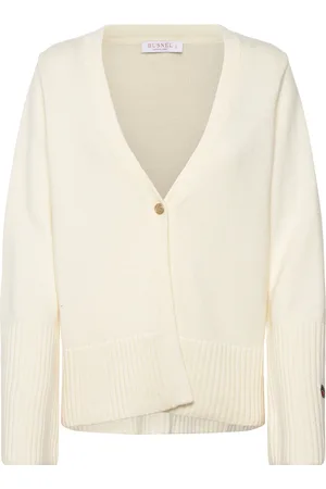 BUSNEL Reva Cardigan Tops Knitwear Cardigans Cream