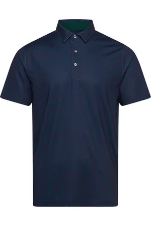 PUMA Cloudspun Rosette Polo Sport Men Sports Clothes Sport Tops Sport T-shirts Navy