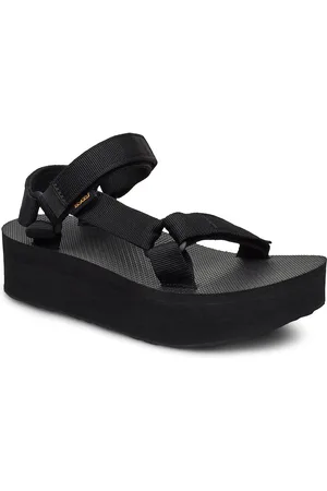 Teva Flatform Universal Shoes Summer Shoes Platform Sandals Black