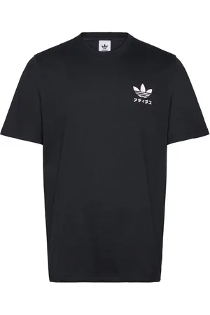 adidas Japan Manga Tee Sport Men Sports Clothes Sport Tops Sport T-shirts Black