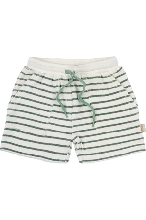 Petit Piao Sweat Shorts Pocket Bottoms Shorts Sweat Shorts Green