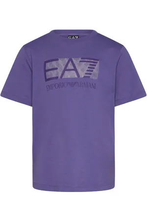 EA7 T-Shirt Sport T-shirts Short-sleeved Purple