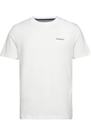 Hackett Swim Trim Arch Tee Designers T-shirts Short-sleeved White