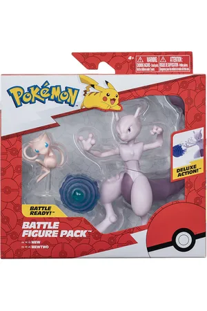 Pokemon Figure Set 2 Pk Mewtwo And Mew Toys Playsets & Action Figures Play Sets Multi/patterned