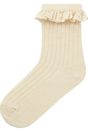 Lil Atelier Nmffarikke Sock Lil Socks & Tights Socks Cream