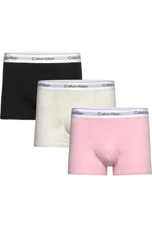 Calvin Klein Relaxed Dart Trunk 3Pk Bokserit Pink
