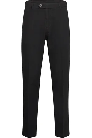 Lindbergh Linen Club Pants Bottoms Trousers Formal Black