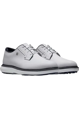 FootJoy Fj Traditions Spikeless Blucher Sport Men Sport Shoes Sport Golf Shoes White