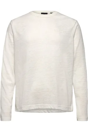 Daily paper Slub Ls T-Shirt Tops T-shirts Long-sleeved White