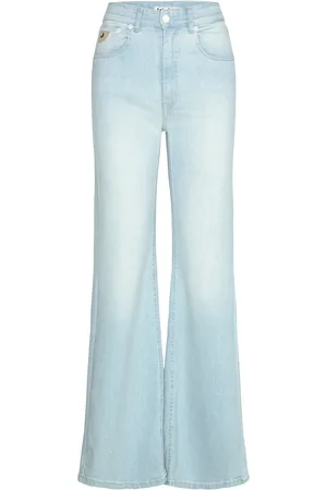 Lois Palas Hypersoft Summer Break Bottoms Jeans Flares Blue