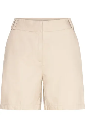MUSTO W Classic Twill Short Sport Sport Clothing Sport Shorts Sport Outdoor Shorts Cream