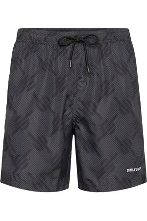 Daily paper Dotted Monogram Swimshorts Uimashortsit Black