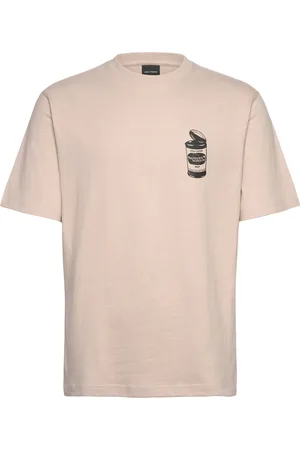 Daily paper Soup T-Shirt Tops T-shirts Short-sleeved Cream