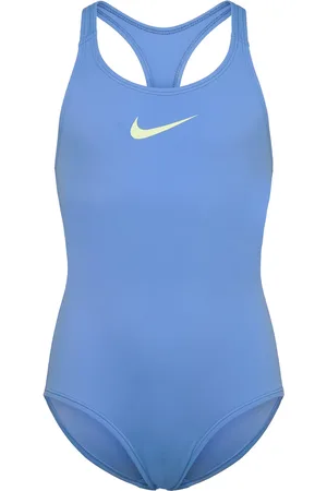 Nike Nike Essential Racerback Piece Sport Swimsuits Blue