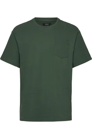 Clean Cut Calton Structured Tee Tops T-shirts Short-sleeved Green