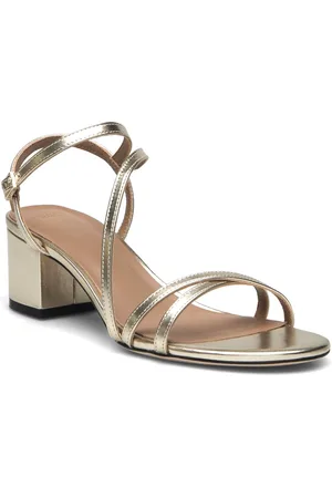 HUGO BOSS Emberlyn_San50_Lmn Korolliset Sandaalit Gold