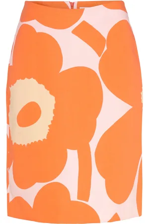 Marimekko Ainoa Unikko Kynähame Hame Orange