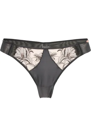 Hunkemöller Anouk String R Stringit Alusvaatteet Black