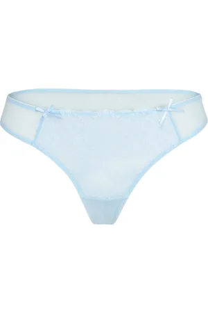 Hunkemöller Cherry String R Stringit Alusvaatteet Blue