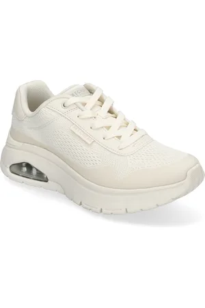 Skechers Women Uno Flex Matalavartiset Sneakerit Tennarit White