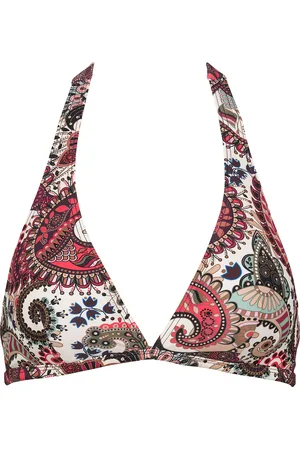 Missya Genova Top Swimwear Bikinis Bikini Tops Triangle Bikinitops Burgundy