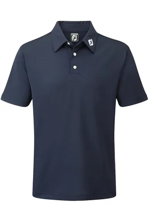 FootJoy Stretch Pique Solid Sport Men Sport Clothing Sport Tops Sport Polos Sport Short-sleeved Polos Navy