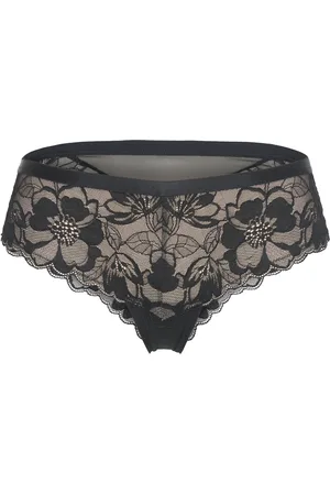 Hunkemöller Sophia Brazilian R 1 Lingerie Panties Brazilian Panties Black