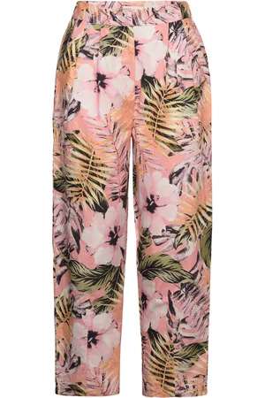 Lollys Laundry Maisie Pants Bottoms Trousers Wide Leg Multi/patterned