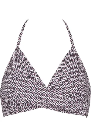 Missya Aaliyah Top Halterneck Swimwear Bikinis Bikini Tops Triangle Bikinitops Black