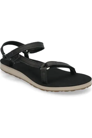 Teva Original Universal Slim Leather Matalapohjaiset Sandaalit Black