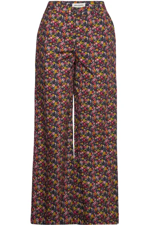 Lollys Laundry Leo Pants Bottoms Trousers Wide Leg Multi/patterned