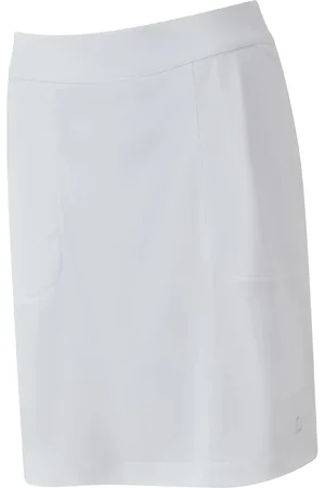 FootJoy Interlock Skort - Long Sport Women Sport Clothing Sport Shorts Sport Golf Shorts White